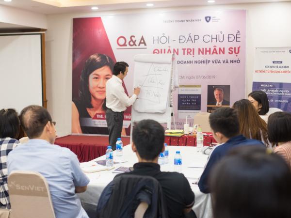 Trường doanh nhân HBR - Q&A: Hỏi đáp chủ đề quản trị nhân sự dành cho doanh nghiệp vừa và nhỏ [7/6/2019] - Ảnh 13