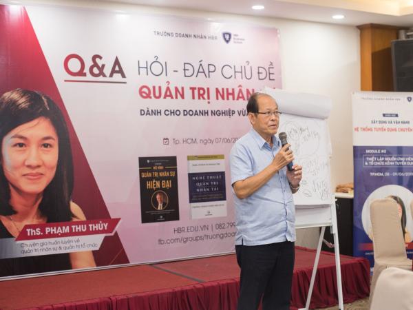 Trường doanh nhân HBR - Q&A: Hỏi đáp chủ đề quản trị nhân sự dành cho doanh nghiệp vừa và nhỏ [7/6/2019] - Ảnh 9
