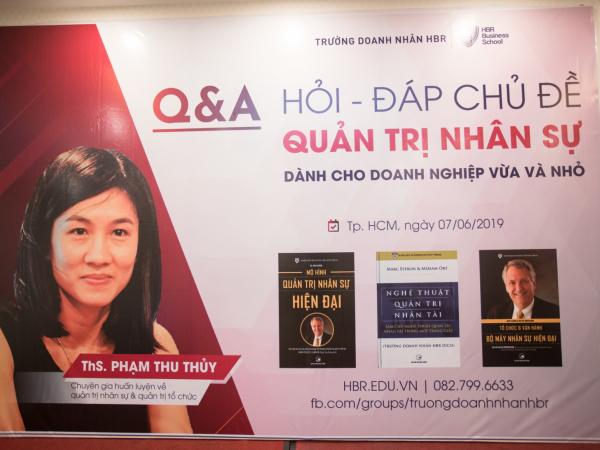 Trường doanh nhân HBR - Q&A: Hỏi đáp chủ đề quản trị nhân sự dành cho doanh nghiệp vừa và nhỏ [7/6/2019] - Ảnh 8