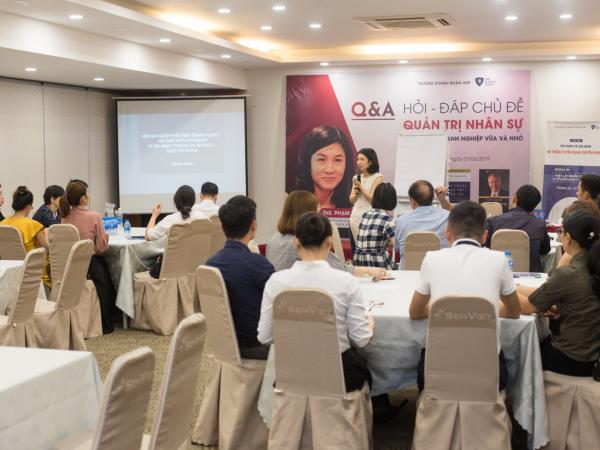 Trường doanh nhân HBR - Q&A: Hỏi đáp chủ đề quản trị nhân sự dành cho doanh nghiệp vừa và nhỏ [7/6/2019] - Ảnh 7