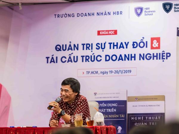 Trường doanh nhân HBR - Quản trị sự thay đổi và tái cấu trúc doanh nghiệp [19-20/1/2019] - Ảnh 3