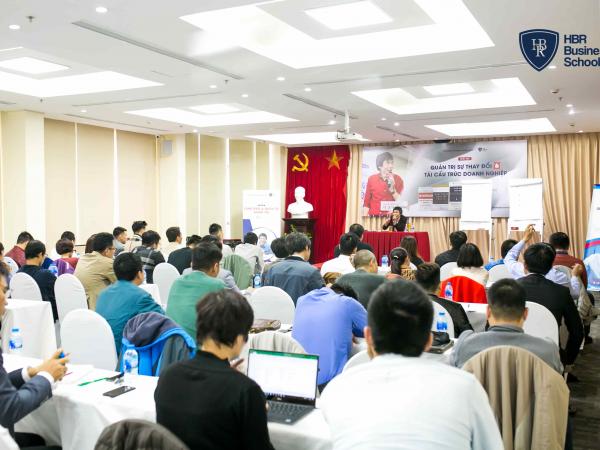 Trường doanh nhân HBR - Quản trị sự thay đổi & Tái cấu trúc doanh nghiệp [12-13/1/2019] - Ảnh 1